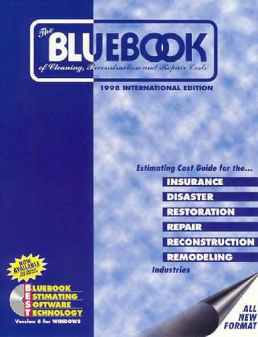 9780918767004: The Bluebook of Cleaning, Reconstruction and Repair Costs, 1998