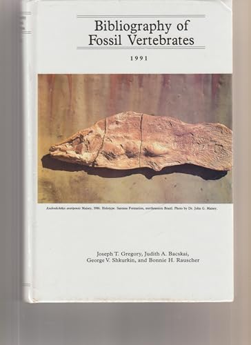 Stock image for Bibliography of fossil vertebrates 1991 for sale by Cotswold Internet Books