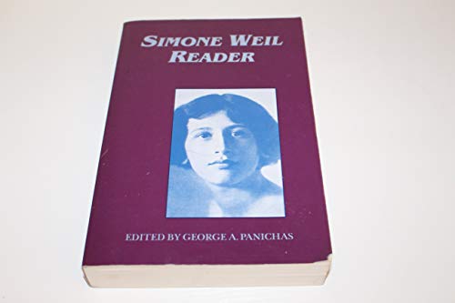 Stock image for The Simone Weil Reader for sale by Front Cover Books