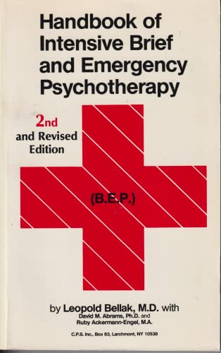 Beispielbild fr Handbook of Intensive Brief and Emergency Psychotherapy zum Verkauf von SecondSale