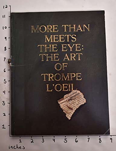 Beispielbild fr More Than Meets the Eye: The Art of Trompe L'oeil zum Verkauf von Monroe Street Books