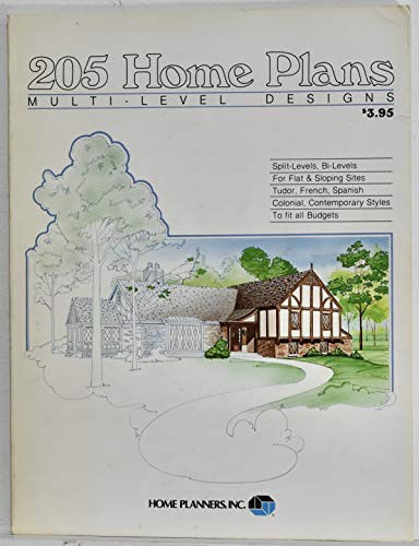 9780918894298: Title: 205 home plans Multilevel designs
