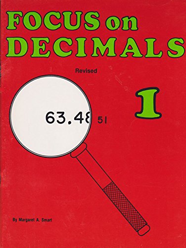 Stock image for Focus on Decimals Book 1 Addition and Subtraction for sale by Allied Book Company Inc.