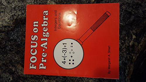 Stock image for Focus on Pre-Algebra for sale by POQUETTE'S BOOKS