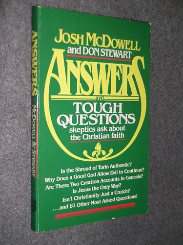 9780918956651: Answers to tough questions skeptics ask about the Christian faith