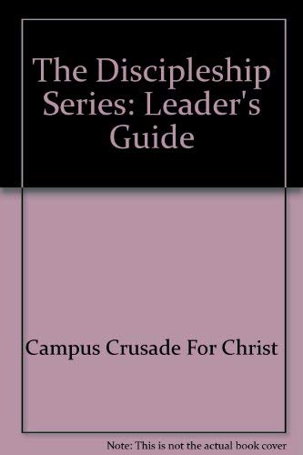 Beispielbild fr The Discipleship Series - Leader's Guide zum Verkauf von Better World Books