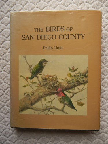 Beispielbild fr Birds of San Diego County zum Verkauf von Once Upon A Time Books