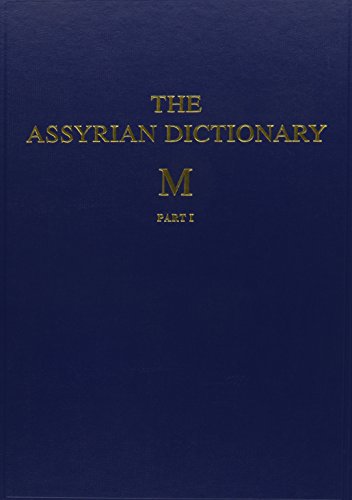 Beispielbild fr The Assyrian Dictionary of the Oriental Institute of the University of Chicago (Parts I and Ii) (M) (Parts I and II). TWO VOLUMES zum Verkauf von Hay-on-Wye Booksellers