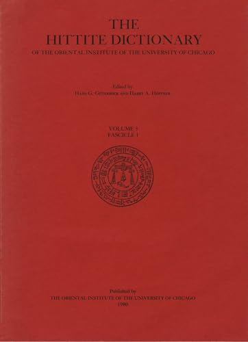 Imagen de archivo de Hittite Dictionary of OIP (L-N.1) a la venta por ISD LLC