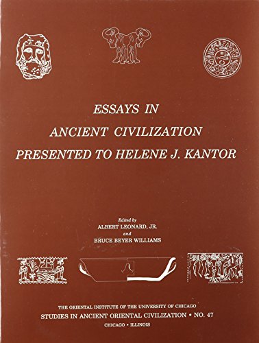 9780918986573: Essays in Ancient Civilization Presented to Helene J. Kantor