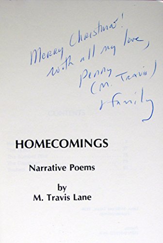 Imagen de archivo de Homecomings: Narrative Poems a la venta por Ken Jackson