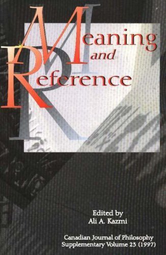 9780919491236: Meaning and Reference: 23 (Canadian Journal of Philosophy. Supplementary Volume, 23)