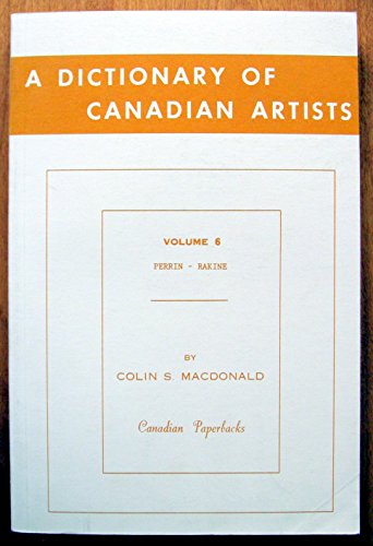 Stock image for Dictionary of Canadian Artists for sale by Better World Books