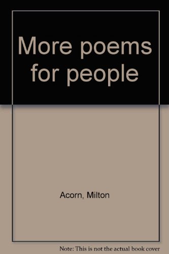 Stock image for More Poems for People for sale by Books on the Web