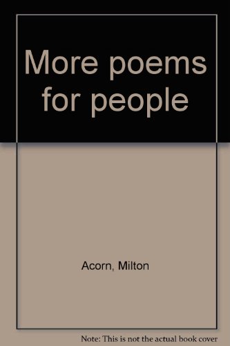 Stock image for More poems for people for sale by Booked Experiences Bookstore