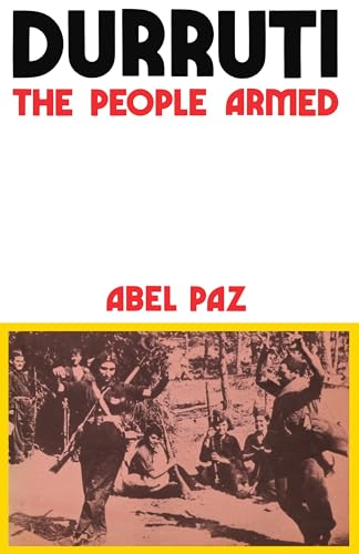 Imagen de archivo de Durruti: The People Armed (Black Rose Books; No. F. 28) a la venta por HPB Inc.