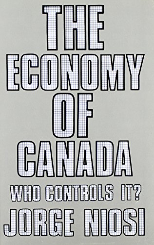 Beispielbild fr Economy of Canada Study of Ownership and Control zum Verkauf von PBShop.store US