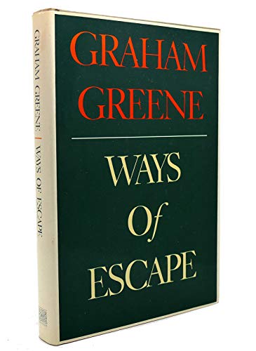 Stock image for Ways of Escape for sale by GloryBe Books & Ephemera, LLC