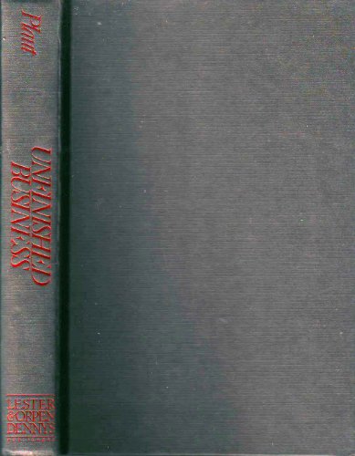 Beispielbild fr Unfinished business: An autobiography zum Verkauf von Bookmonger.Ltd