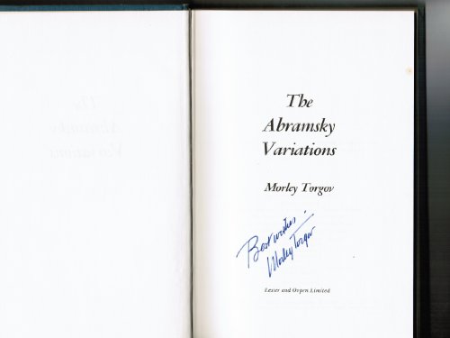 Beispielbild fr The Abramsky variations zum Verkauf von Booked Experiences Bookstore