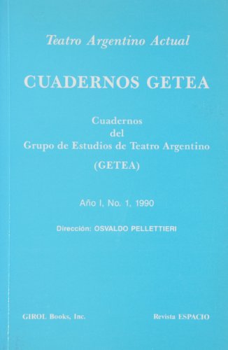 Teatro argentino actual - Pellettieri, Osvaldo