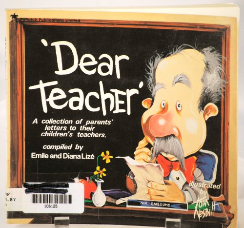 Imagen de archivo de Dear Teacher a la venta por ThriftBooks-Dallas