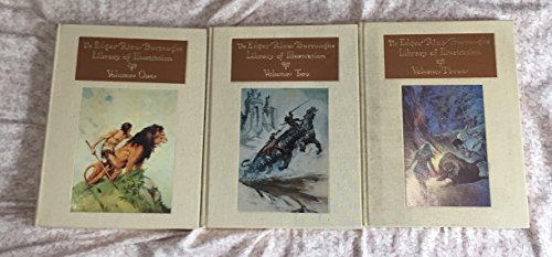 9780919695306: Edgar Rice Burroughs Library of Illustration. 3 Volumes Limited Edition in Slip Case