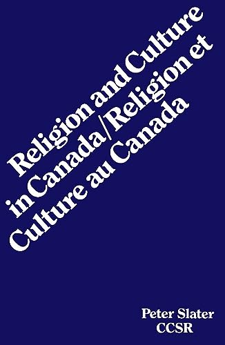 Stock image for Religion and Culture in Canada for sale by Better World Books: West