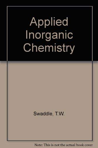 Immagine dell'editore per Applied Inorganic Chemistry venduto da ThriftBooks-Dallas