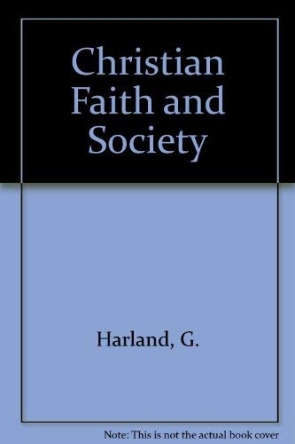 Christian Faith and Society