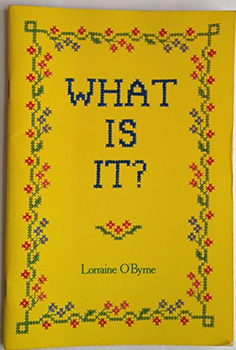 Beispielbild fr What Is It?: A Gallery of Historic Phrases zum Verkauf von Idaho Youth Ranch Books
