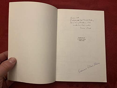 Immagine stock per Oakville A Small Town 1900-1930.