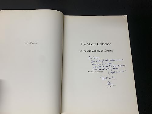 9780919876538: The Moore collection in the Art Gallery of Ontario [catalogue by] Alan G. Wilkinson