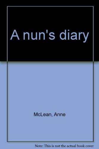 Stock image for A nun's diary for sale by Zubal-Books, Since 1961