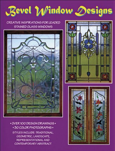 Stock image for Bevel Window Designs - 100 Stained Glass Patterns for sale by Wonder Book