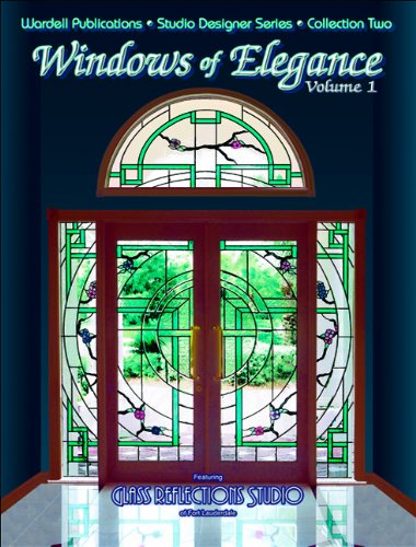 Imagen de archivo de Stained Glass Windows of Elegance: Collection Two (Wardell Publications Studio Designer) a la venta por Chaparral Books