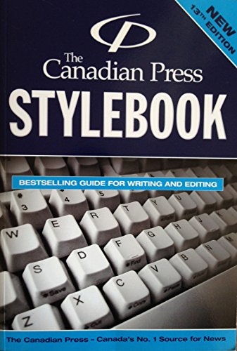 Beispielbild fr Canadian Press Stylebook : A Guide for Writers and Editors zum Verkauf von Better World Books