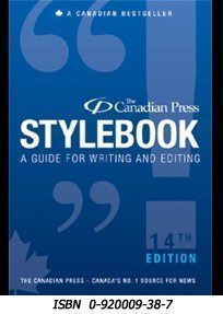 9780920009383: The Canadian Press Stylebook: A Guide for Writing and Editing