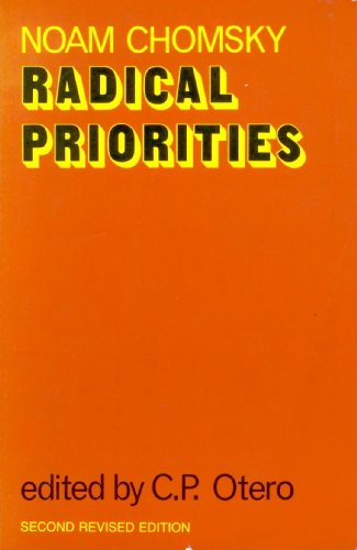 Stock image for Radical Priorities (Peeper) for sale by Chiron Media