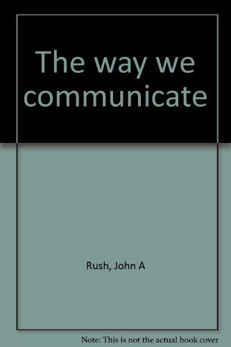 9780920124000: The way we communicate