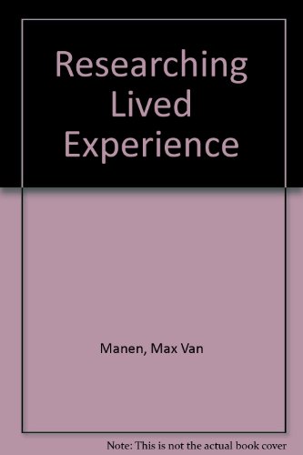 Stock image for Research Lived Experience for sale by Zoom Books Company