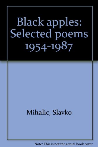 9780920428313: Black apples: Selected poems 1954-1987