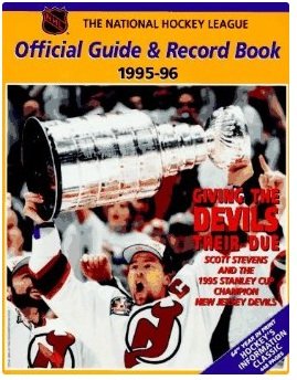 Stock image for THE NATIONAL HOCKEY LEAGUE OFFICIAL GUIDE & RECORD BOOK 1995 - 96 for sale by Better World Books: West