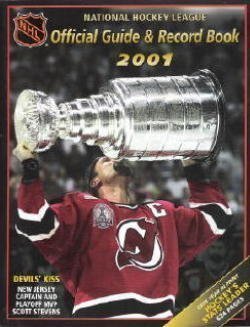 Beispielbild fr NHL Official Guide & Record Book 2001 zum Verkauf von Wonder Book
