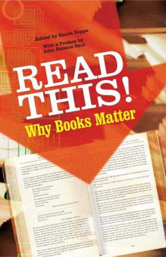 Beispielbild fr Read This! Why Books Matter zum Verkauf von G3 Books