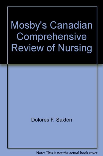 Beispielbild fr Mosby's Canadian Comprehensive Review of Nursing zum Verkauf von ThriftBooks-Atlanta