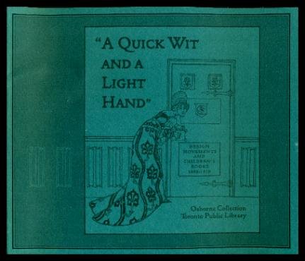 Stock image for Quick Wit and a Light Hand'' : Design Movements and Children's Book, 1830-1910 for sale by Hourglass Books