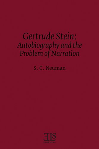 Imagen de archivo de Gertrude Stein: Autobiography and the Problem of Narration a la venta por Lowry's Books