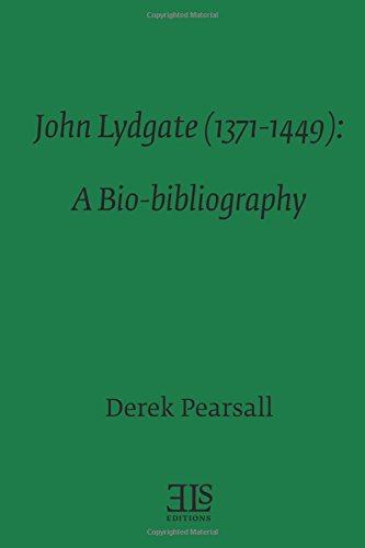 Stock image for John Lydgate (1371-1449) : A Bio-Bibliography for sale by Better World Books