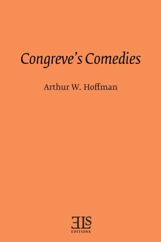 Imagen de archivo de Congreve's Comedies a la venta por BookManBookWoman Books